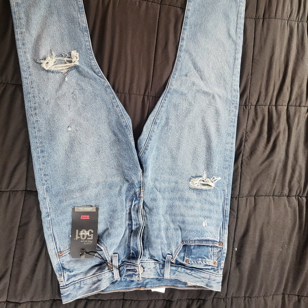 Levis 501 Premium Denim NWT Womens skinny 31 × 30